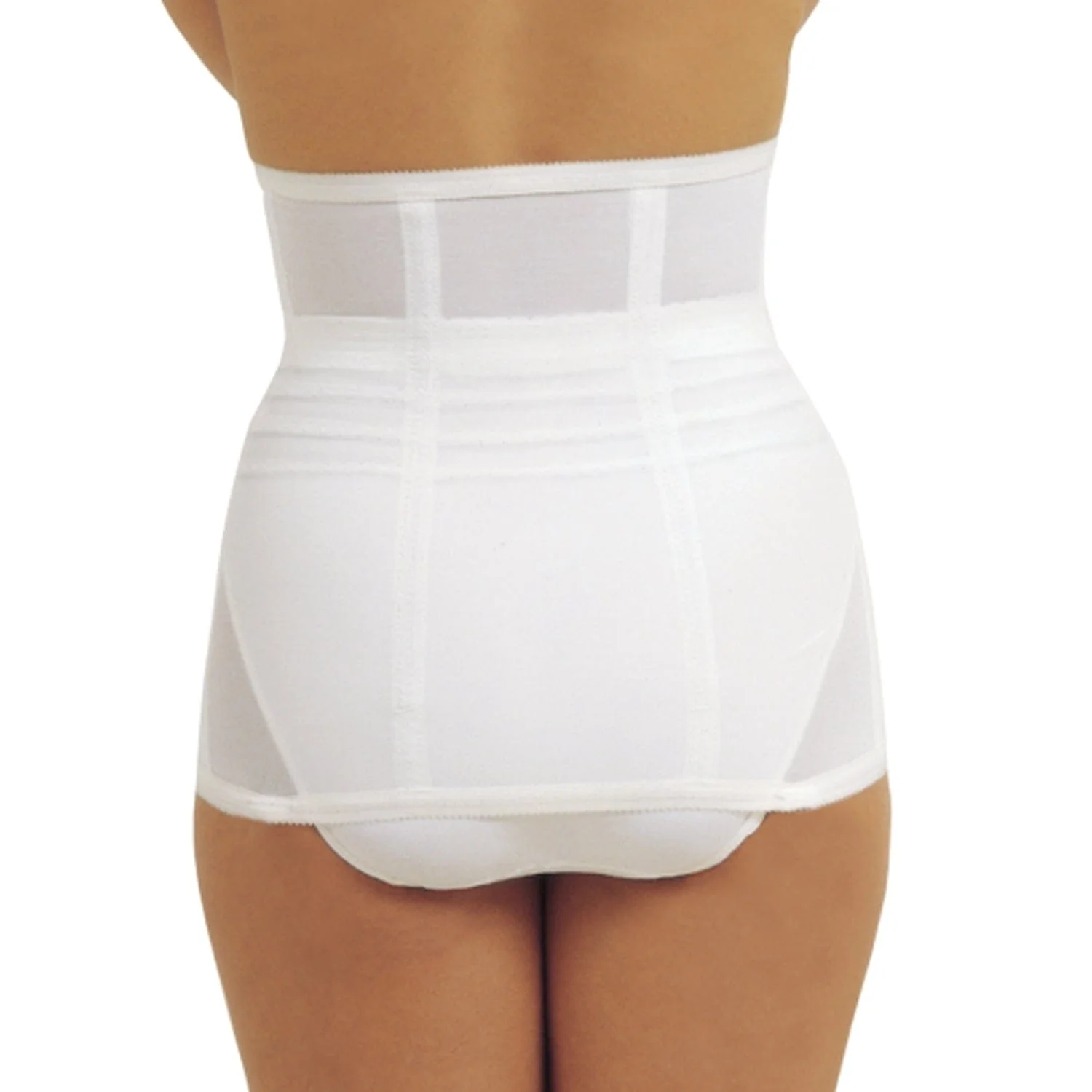 Style 821 | Shapette Powermesh Satin Panel Waist Cincher - Image 11
