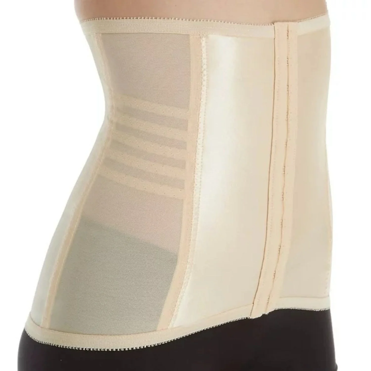 Style 821 | Shapette Powermesh Satin Panel Waist Cincher - Image 18