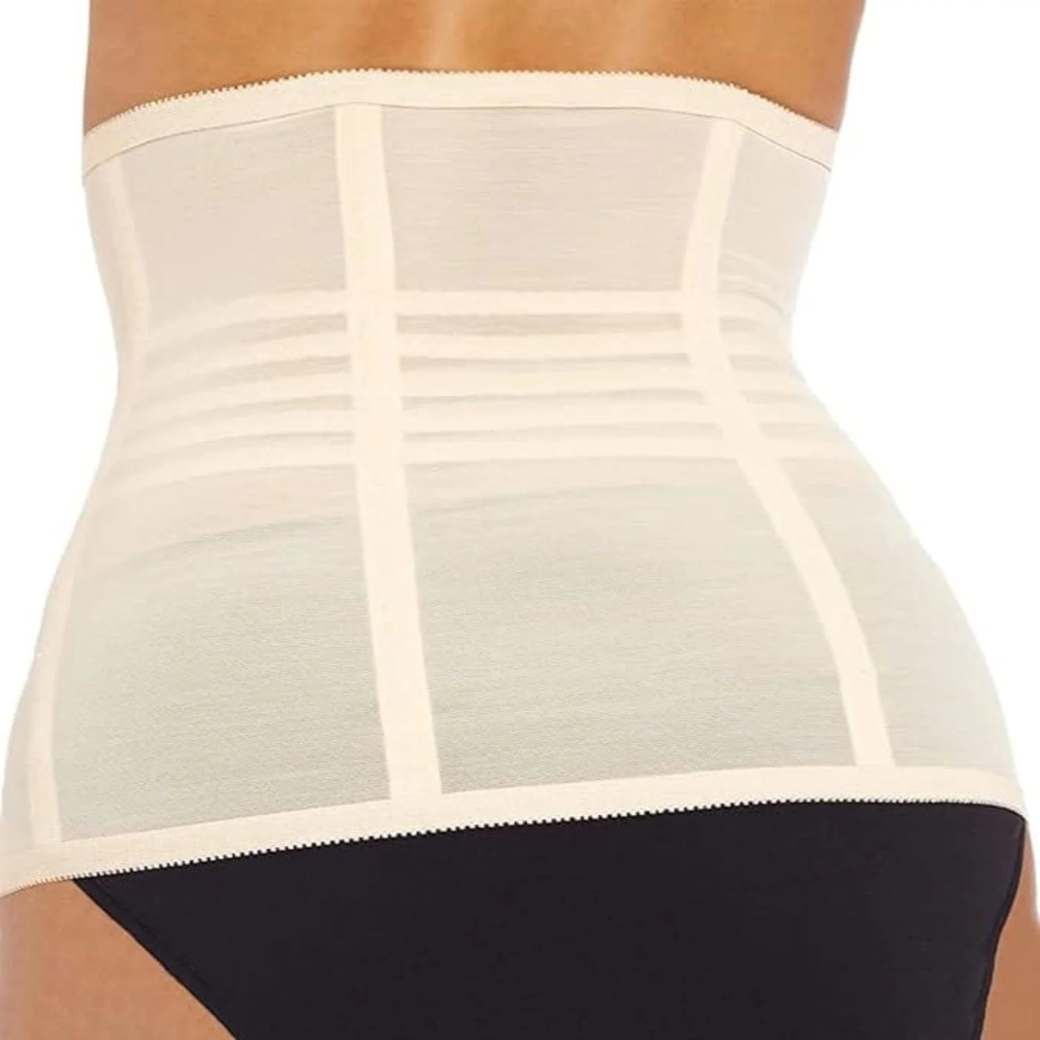 Style 821 | Shapette Powermesh Satin Panel Waist Cincher - Image 19