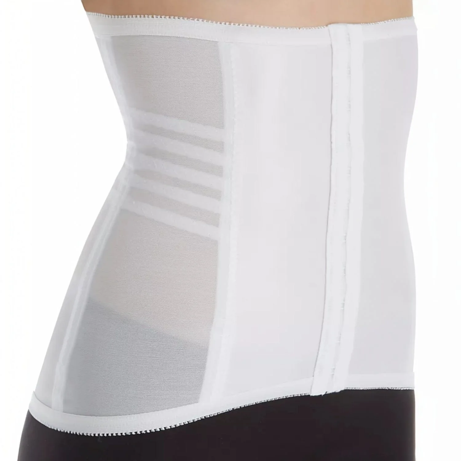 Style 821 | Shapette Powermesh Satin Panel Waist Cincher - Image 9